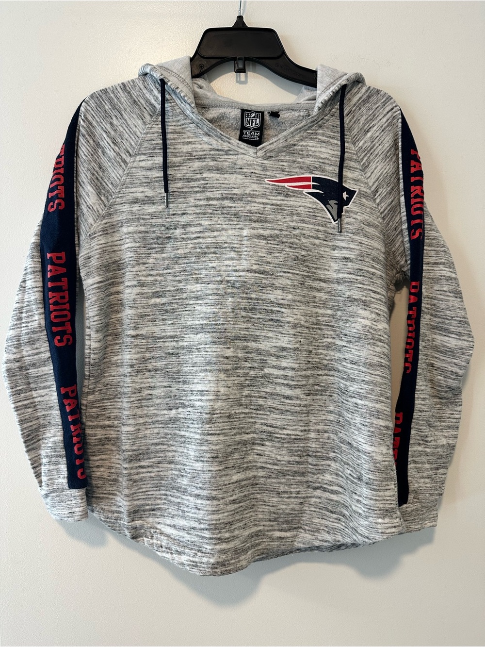 NFL New England Patriots Women’s Grey Hoodie